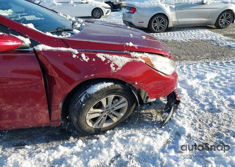 2014 Hyundai Sonata Gls z USA, uszkodzony, nr VIN 5NPEB4AC2EH890799